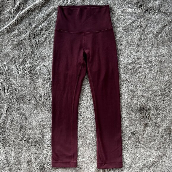 Lululemon Wunder Under Crop High Rise 21’’ Sz 2 - Picture 4 of 8
